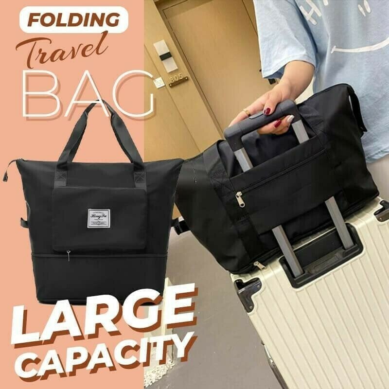 (🎄Christmas Promotion--48%OFF)Large Capacity Folding Travel Bag(🎁Buy 2 get Free shipping)