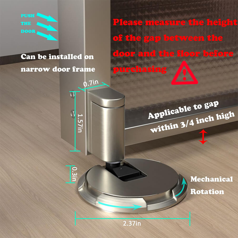 💥LAST DAY SALE 50% OFF💥Mechanical Floor Door Stopper⚡️Buy 2 Free Shipping