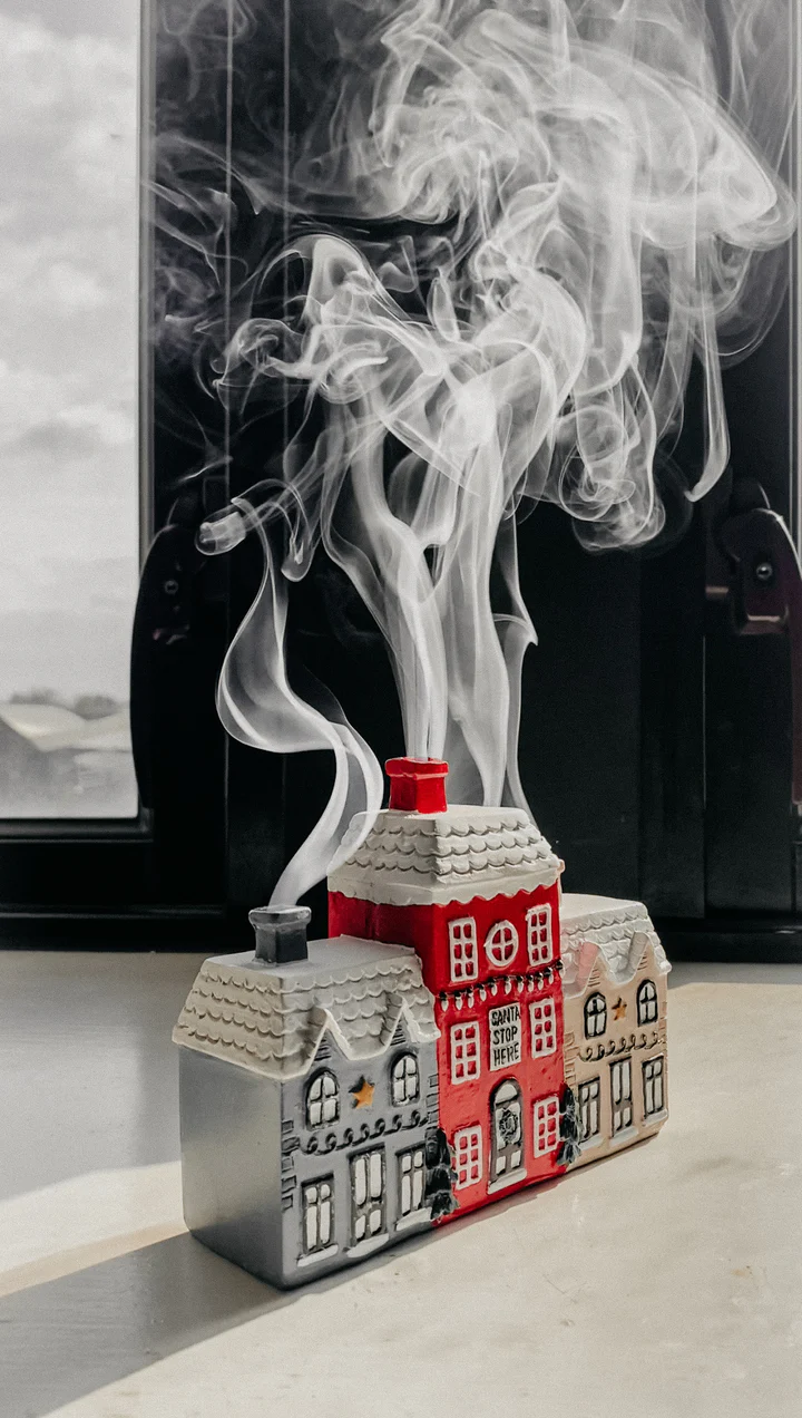 🔥 Early Christmas Sale 49% OFF-🎄Christmas House Village Incense Burner