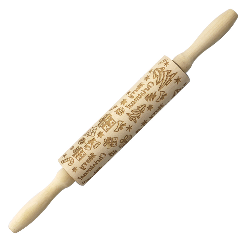 🎁Early Christmas Sale 48% OFF - CHRISTMAS 3D ROLLING PIN(BUY 2 FREE SHIPPING)