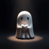 🔥👻2024 Halloween Cute Ghost Statuet