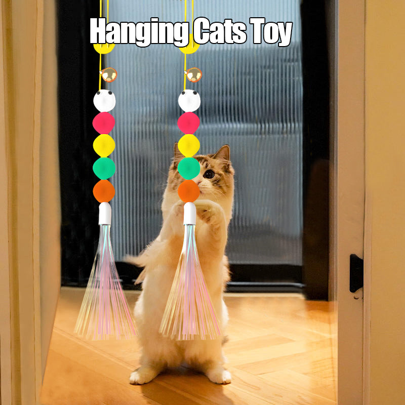 ⚡⚡Last Day Promotion 50% OFF - Hanging Bouncing Cats Toy(🔥Buy 5 get 8 Free & Free Shipping)