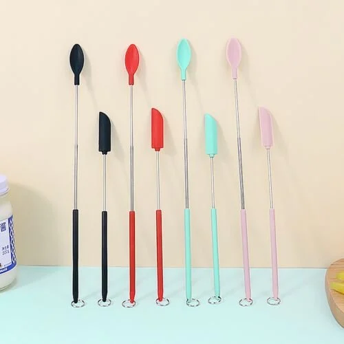 🔥Last Day Promotion - 70% OFF🎁Mini Silicone Telescopic Spatula