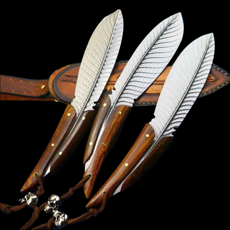 Vintage feather knife