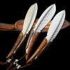 Vintage feather knife