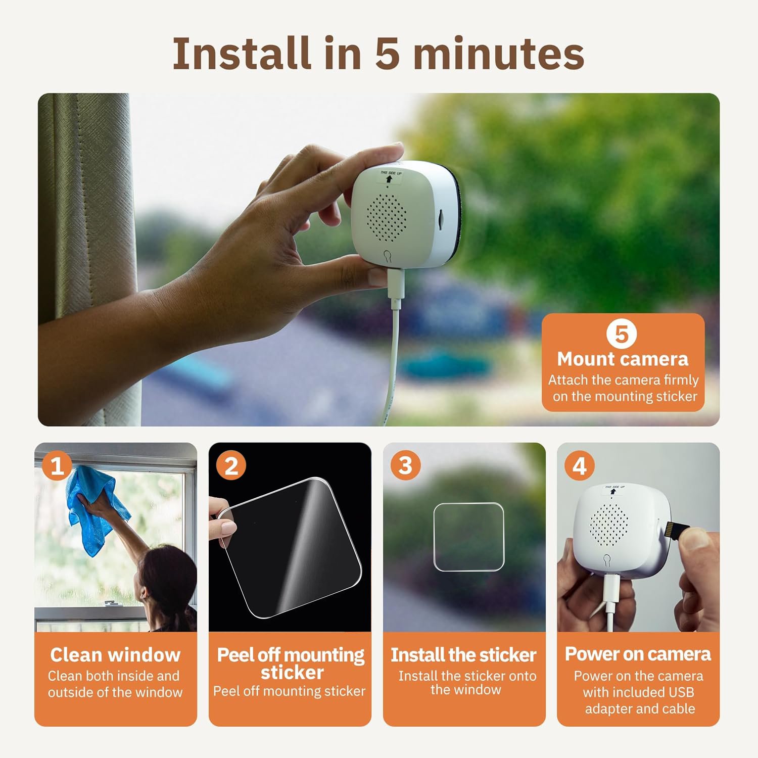 🔥 crystal-clear 2K security camera 🎥 Color Night Vision 🌙 24/7 Recording & Smart Alerts 🚨 Easy Install! 🔒