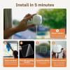 🔥 crystal-clear 2K security camera 🎥 Color Night Vision 🌙 24/7 Recording & Smart Alerts 🚨 Easy Install! 🔒