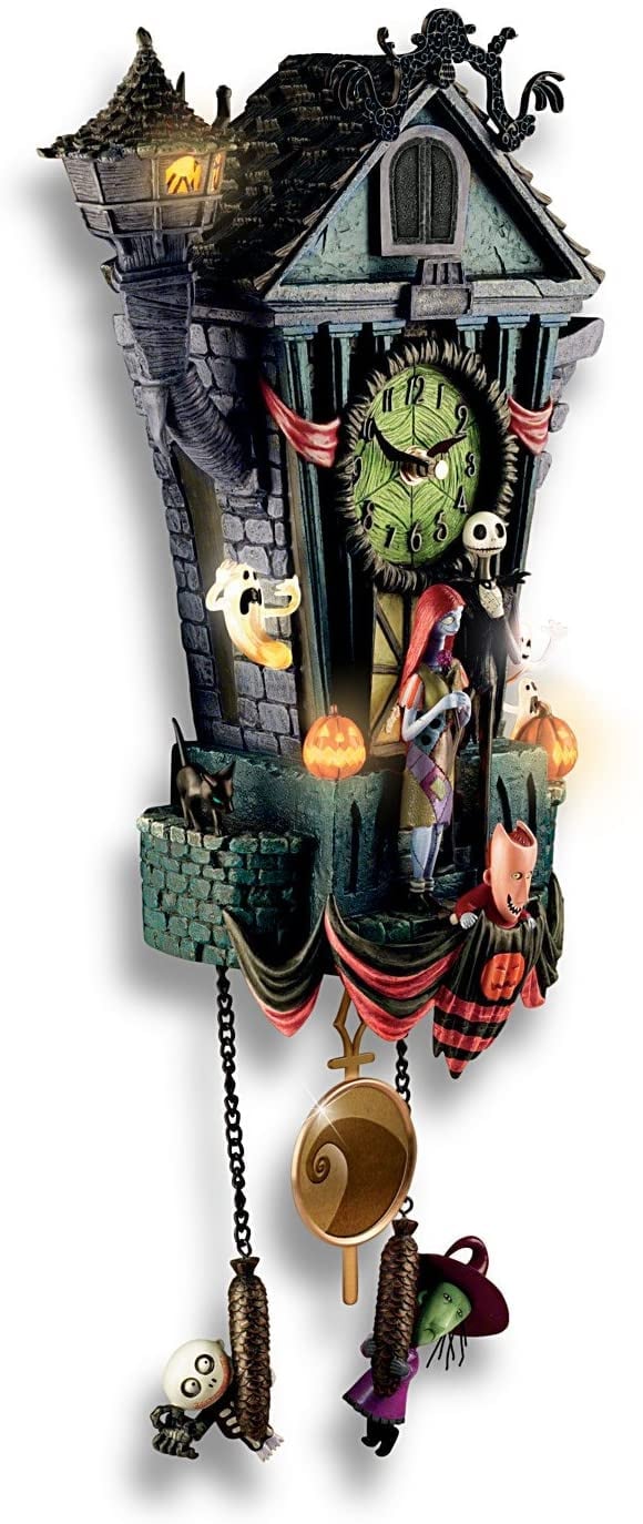 🏆 50K+ SOLD! 49% OFF - 🎃Halloween Wall Clock,Nightmare Before Christmas Cuckoo Clock