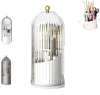 🪥 Dustproof Rotating Toothbrush & Makeup Brush Holder
