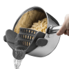 (🔥LAST DAY PROMOTION - SAVE 70% OFF)Kitchenware hot selling section Clip-on colander(Buy 3 Get Extra 25% OFF)