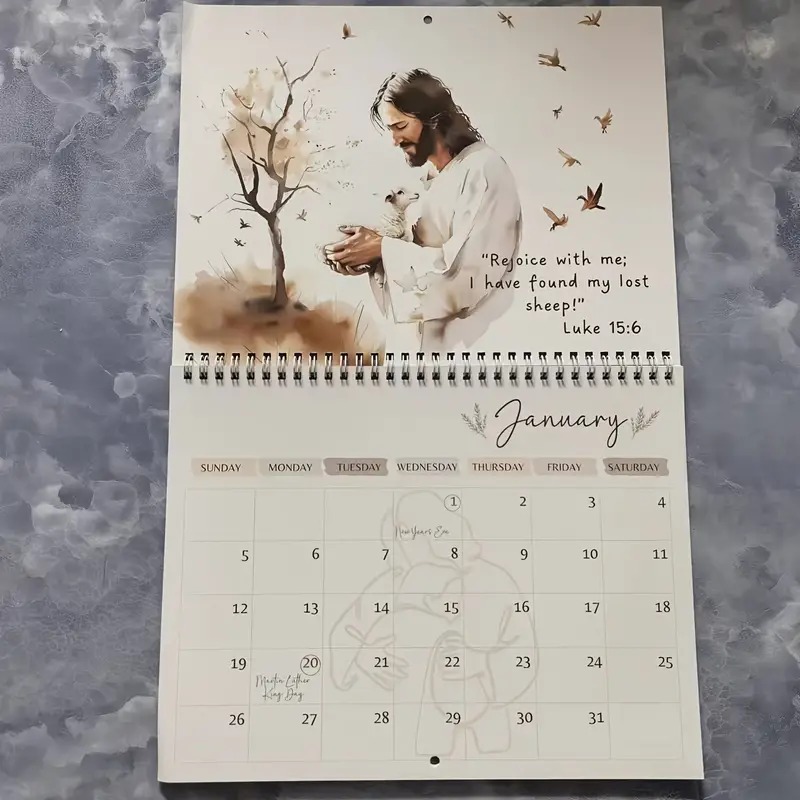 🎄Early Christmas Sale 49% OFF🔥Christianity 2025 Bible Verse Calendar