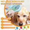 🔥Letzter Tag Verkauf 49% Rabatt🐶🐱2-in-1 Haustier-Badebürste (mit integriertem Seifen-Spender)