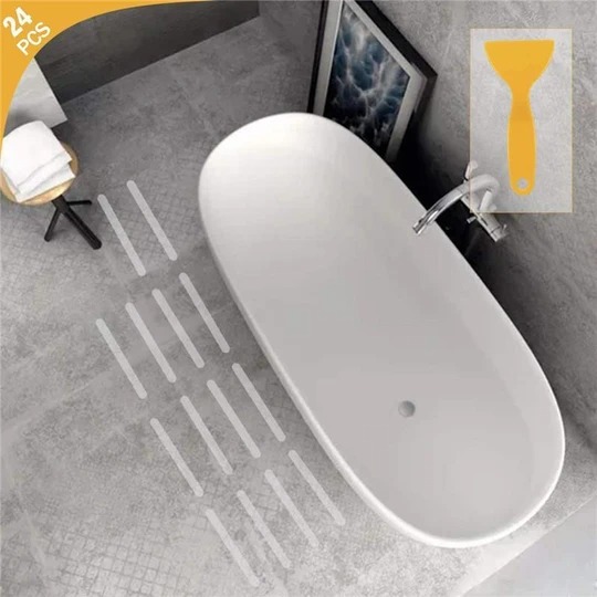 🌊Summer Hot Sale 50% OFF🌊 - Bathroom Anti-Slip Strip 🔥Buy 3 Get 1 Free