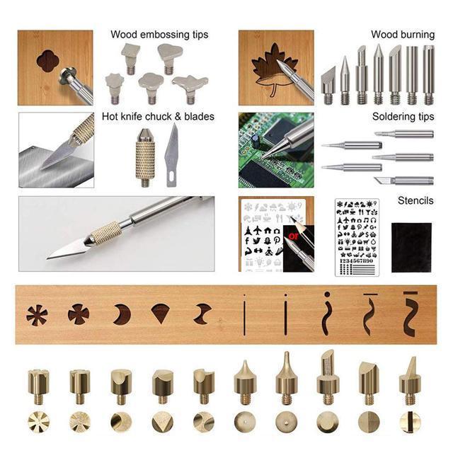 (New Year Sale- 50% OFF) Pyrography Wood Burning Set- Buy 2 Get Extra 10% OFF