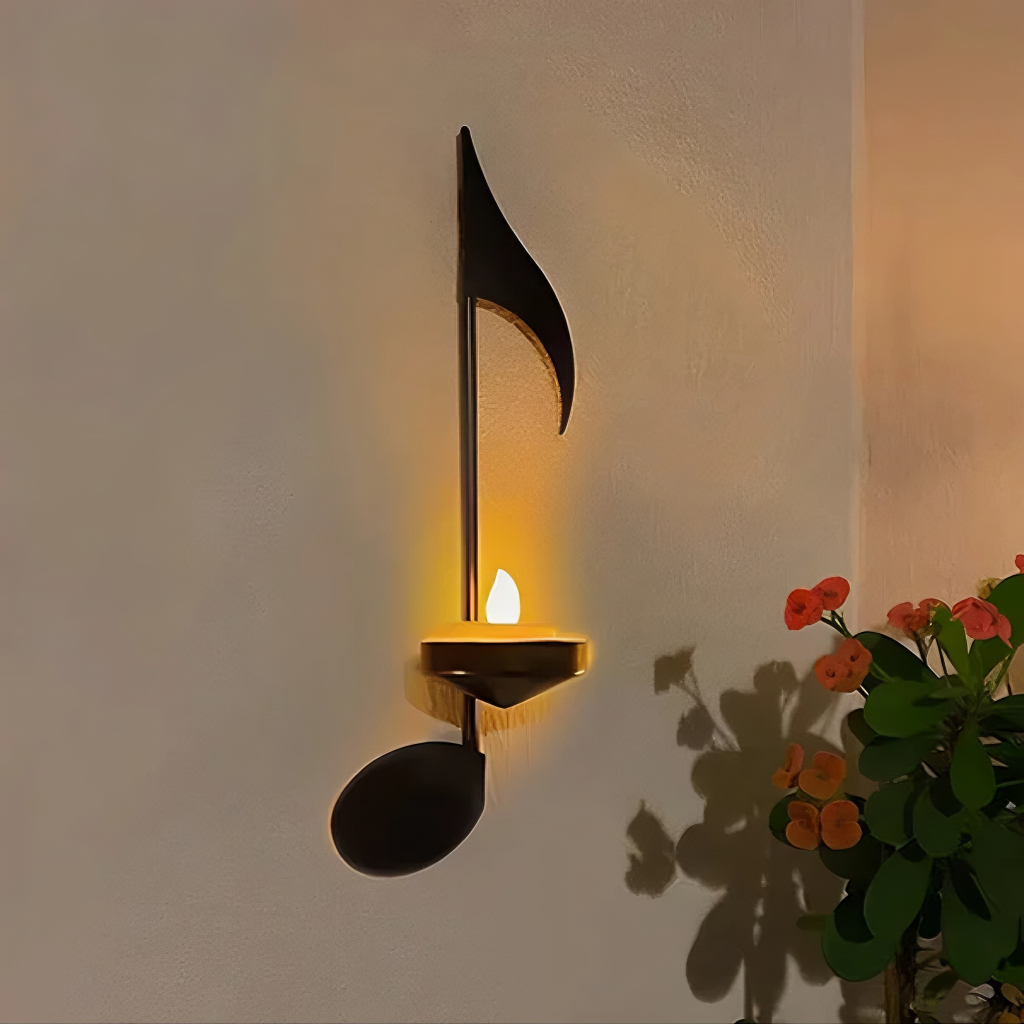 🔥Last Day Promotion 50% OFF🔥 Metal Candle Holders Musical Symbol