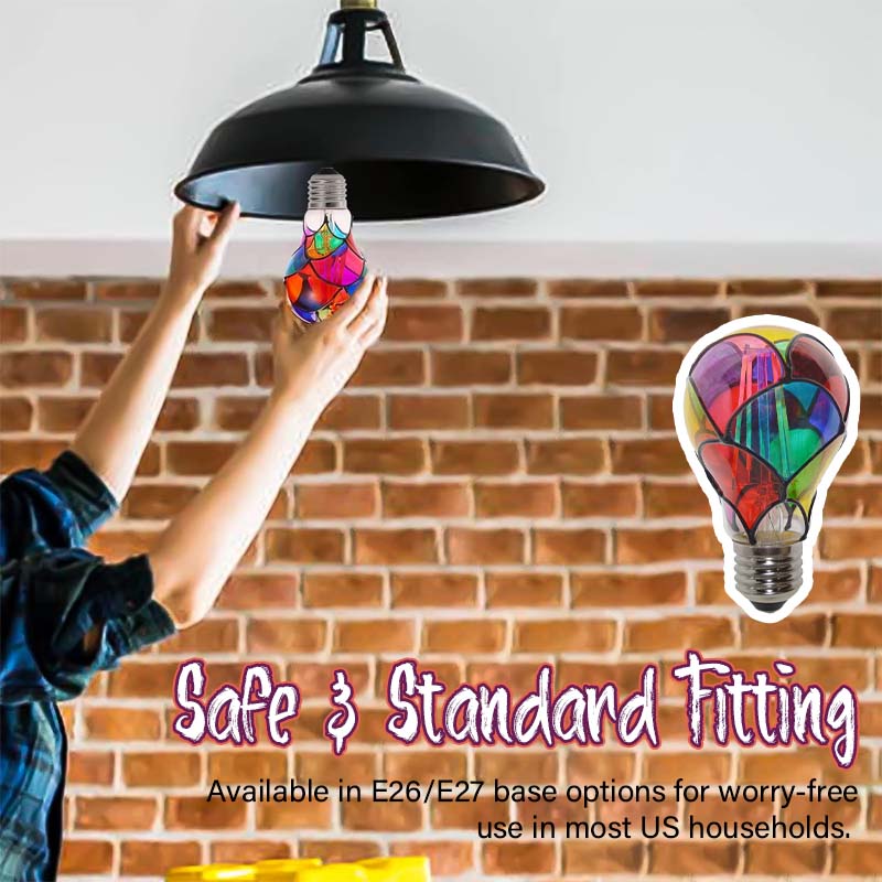 ✨Letzter Tag 49 % Rabatt🔥Handbemalte DIY bunte dekorative Glühbirne