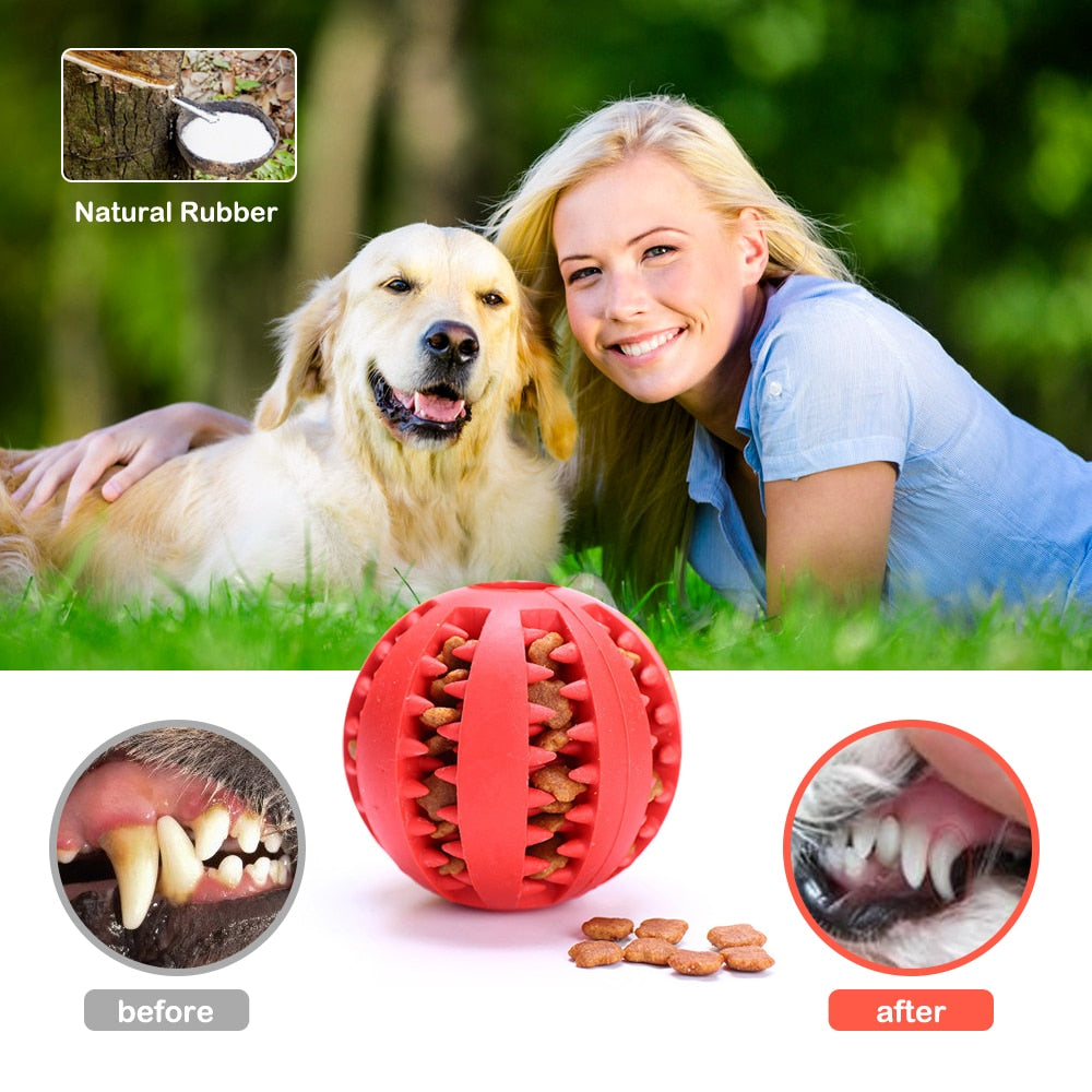 Teeth Cleaning Rubber Chew Toy--🔥BUY 2 GET 1 FREE(3PCS)/BUY 4 GET 4 FREE(8PCS)