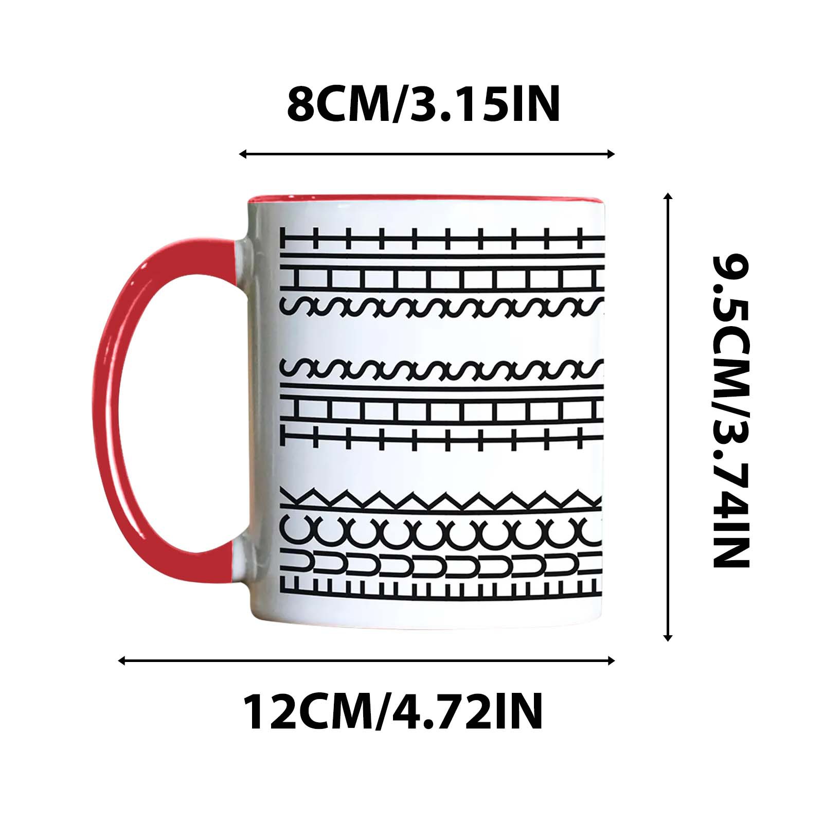 🎁Letzter Tag 49% Rabatt🔥Kaffeetasse mit versteckter Botschaft
