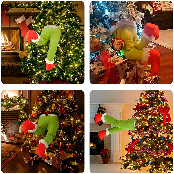 🎄🎅Early Christmas Promotion - 49% OFF 🎄Santa & Elf Mischief Legs: Fun Holiday Decorations