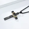 ✝️100% Handmade Crown Of Thorns Cross Necklace
