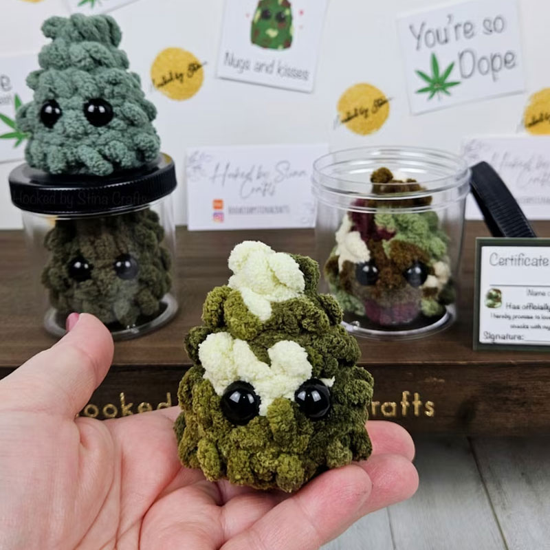 Adopt a Weed Nugget Plushie