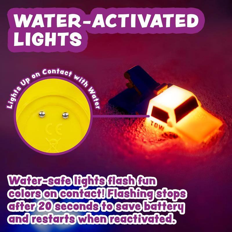 🔥LAST DAY 50% OFF🔥Emergency Cars Light Up Bath Toys