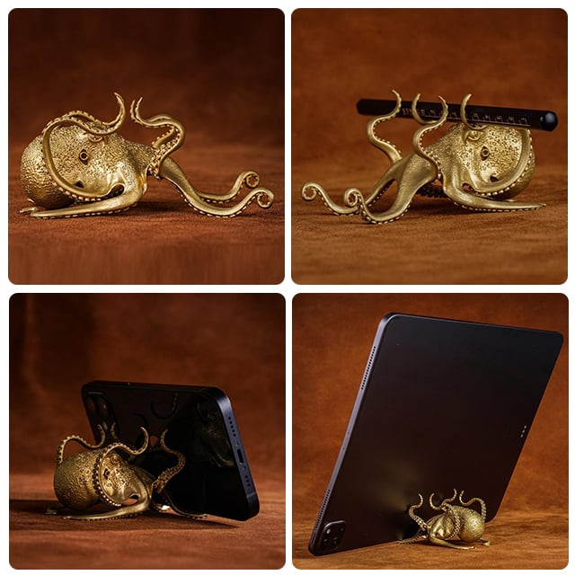 🌲EARLY CHRISTMAS SALE - 50% OFF🔥Octopus Holder Phone Stand Pen Holder