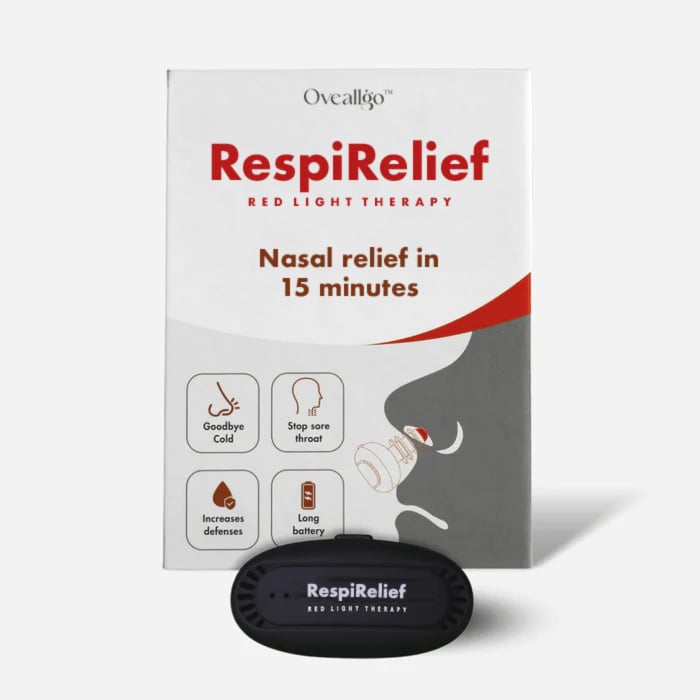 Last Day Promotion 70% OFF - 🔥RespiRelief Red Light Nasal Therapy Instrument