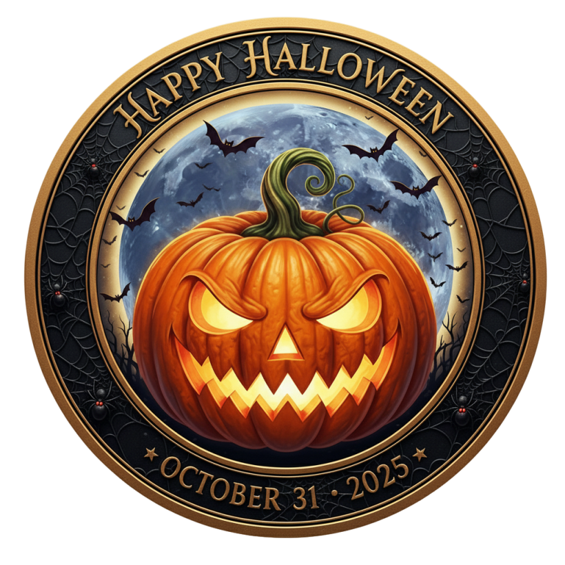 🎃The Enchanted Haunts 2025 Halloween Coin
