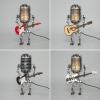 New Year's Sale🔥LAST DAY 70% OFF🎁Vintage Metal Microphone Robot Desk Lamp🎸