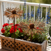 🔥Last Day Sale - 70% OFF🌾Handcrafted Iron Art Flower | Rustic Garden & Yard Decoration