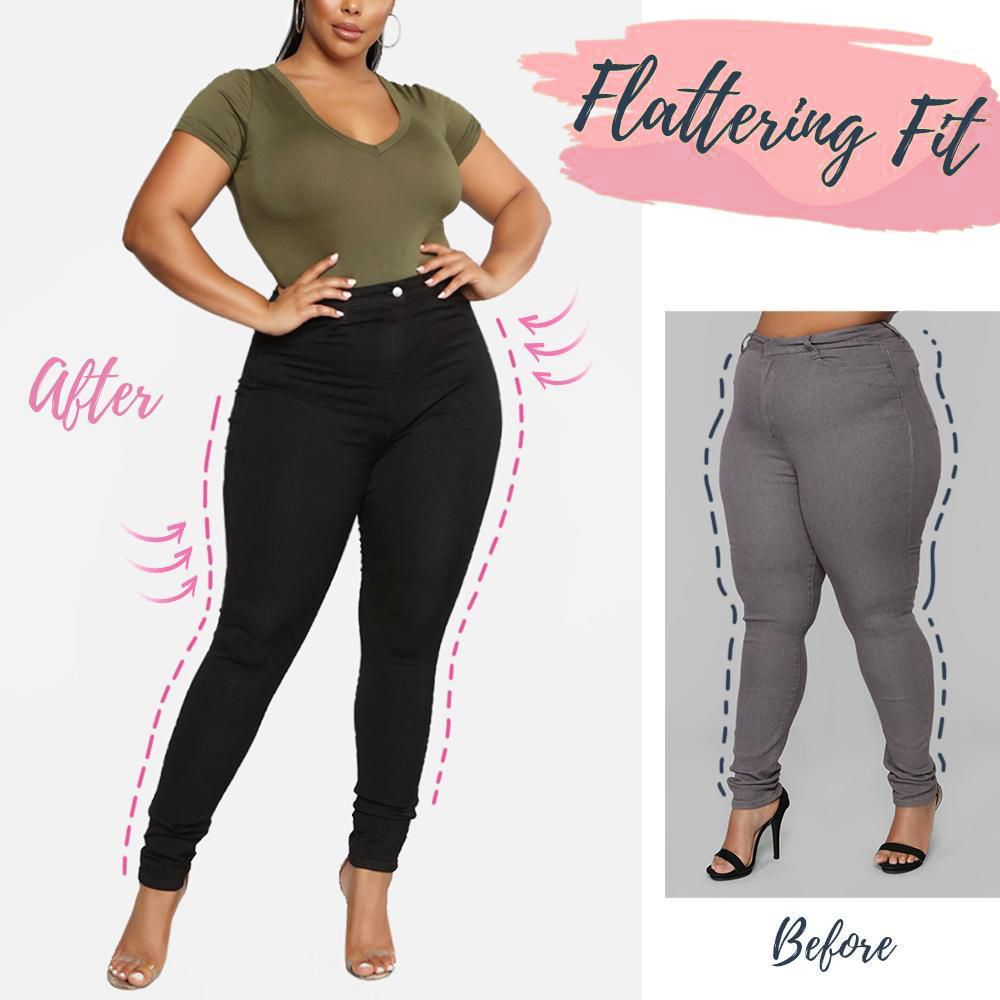 💝Early Christmas Promotion-50% OFF🎉Plus Size Perfect Fit Jeans Leggings