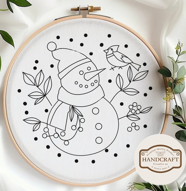 🔥Hot Sale 49% OFF🔥2024 NEW Christmas Embroidery KIT 👉[Even children can complete it easily]