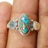 🎁2024 New Year Hot Sale🎁 49% Vintage Turquoise Leaf Ring