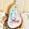 🎅2024 Christmas Gift--💙Handmade Oyster Shell Nativity Ornament