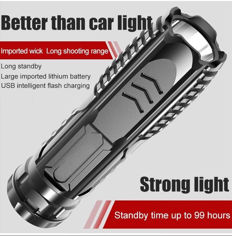 🔥Multifunctional Rechargeable Flashlight