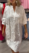 Women's V-neck Hollow Casual Dress