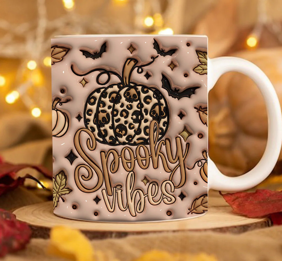 🔥2024 NEW HOT SALE 50% OFF🔥Halloween Ghost Coffee Mug🎃☕