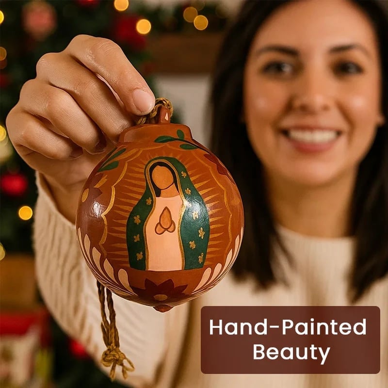 💖Virgin Mary Blessing Ornaments - Faith & Christmas United🙏