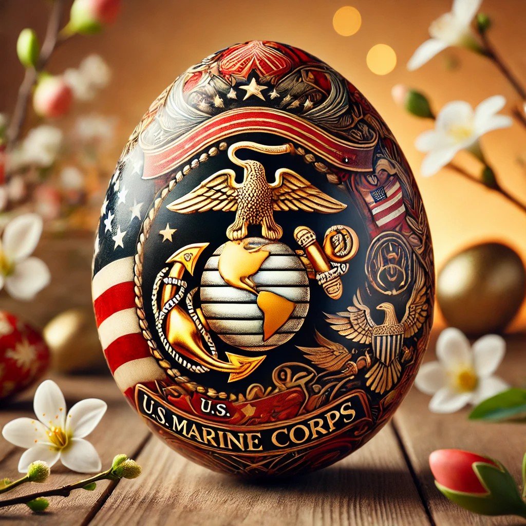 Easter Eggs Tribute to the Military