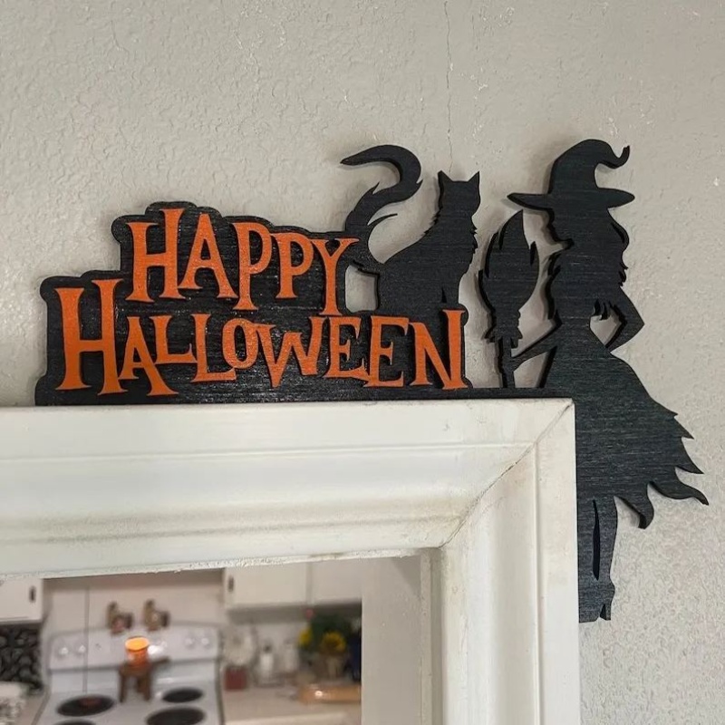 🎃Early Halloween Sale👻Halloween Door Corner Sign🔥Buy 3 Save 20% & Free Shipping