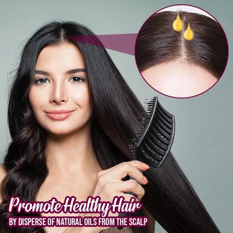 (🔥Last Day Promo - Buy 1 Get 1 Free🔥) Detangler Bristle Nylon Hairbrush