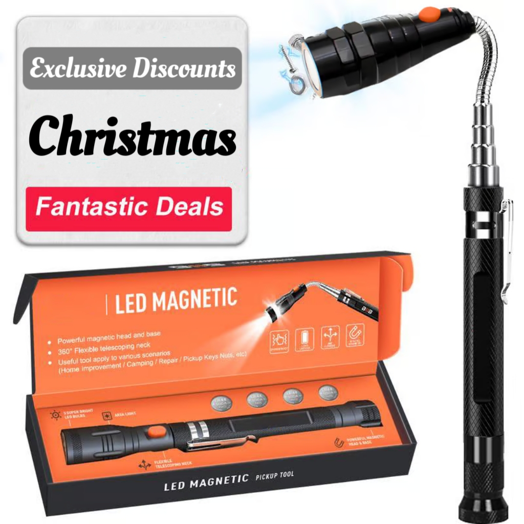 🎅CHRISTMAS HOT SALE-49% OFF🔥 Multi-Functional Telescoping Magnetic Pickup Tools