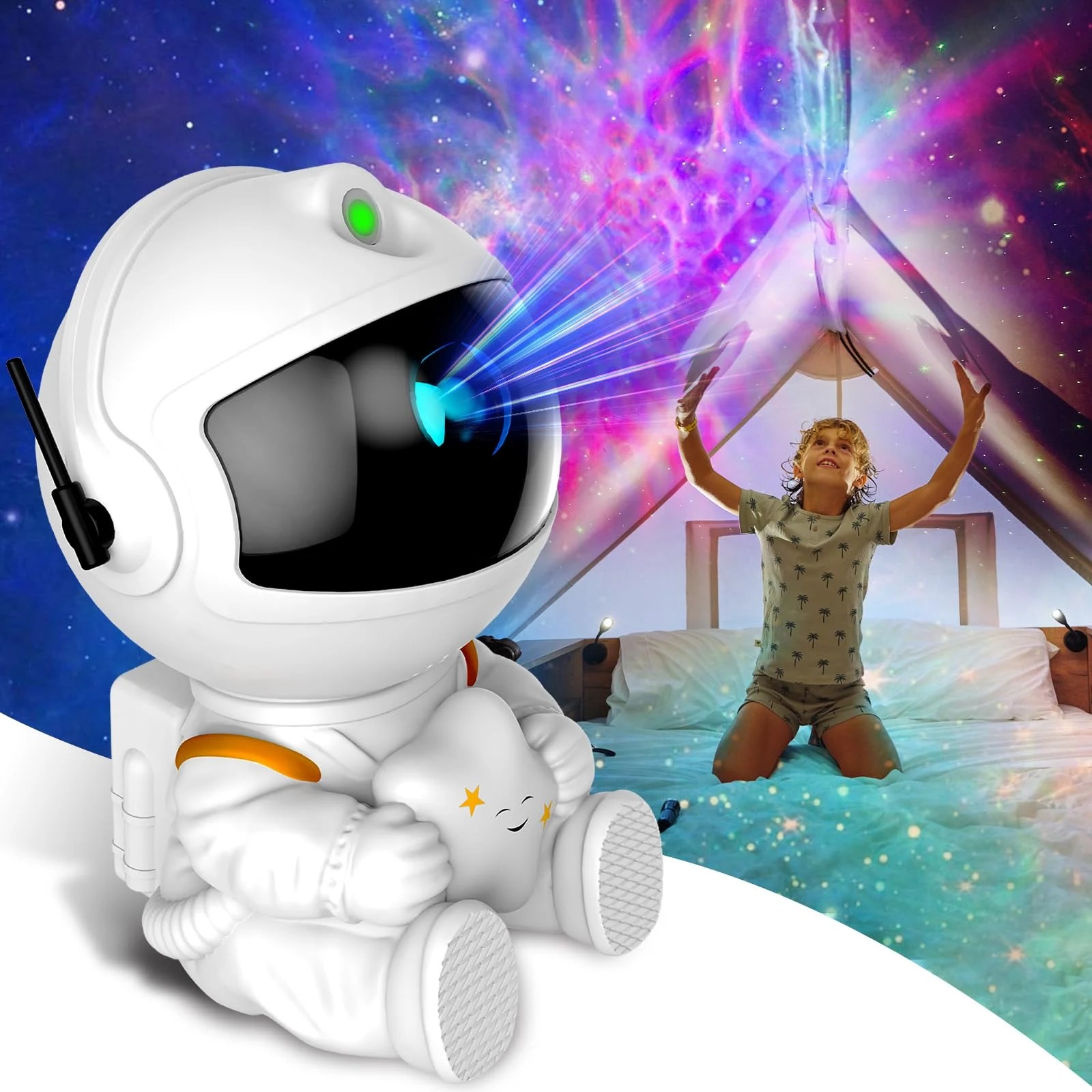 🌲EARLY CHRISTMAS SALE -50% OFF🔥Astronaut Galaxy Projector Lamp