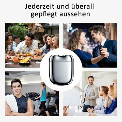 🔥Kaufen Sie 2 und erhalten Sie 1 grati – Neuer Upgrade-Taschenrasierer mit USB-Mini-Rasierer für Männer