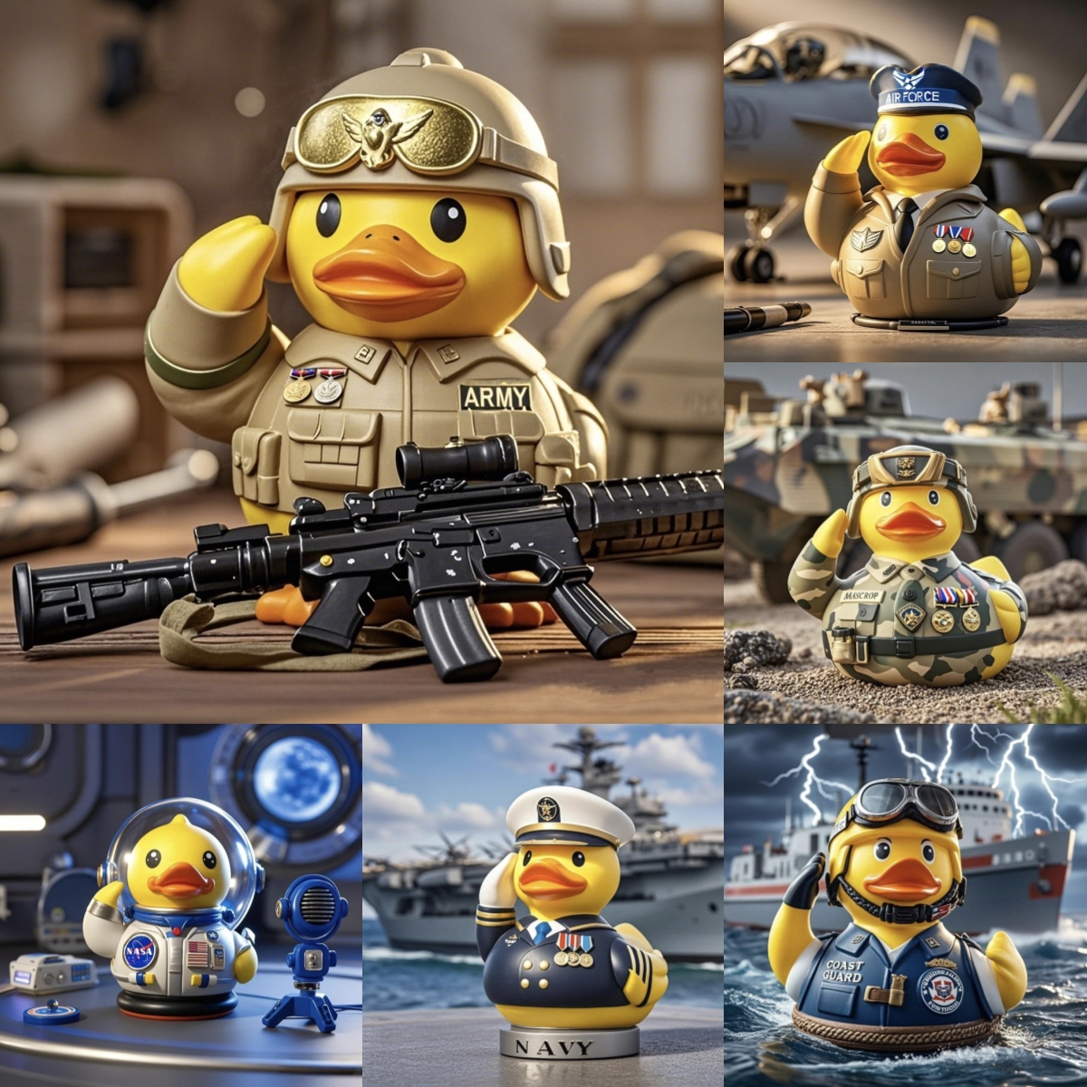 🔥Last Day Sale🔥 🎖️Heroes of Honor Duck Collection [limited edition]