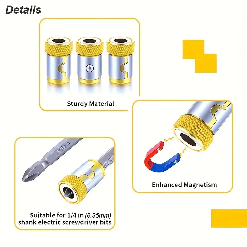 🔥Screwdriver Bit Magnetic Head