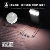 (🌲Early Christmas Sale- 49% OFF) USB Rechargeable Book LED Light with Clip