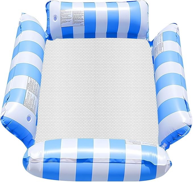 🔥Last Day Promotion 50% OFF🔥Inflatable & Foldable Mesh Pool Float, Pool Hammock Floaties Toy