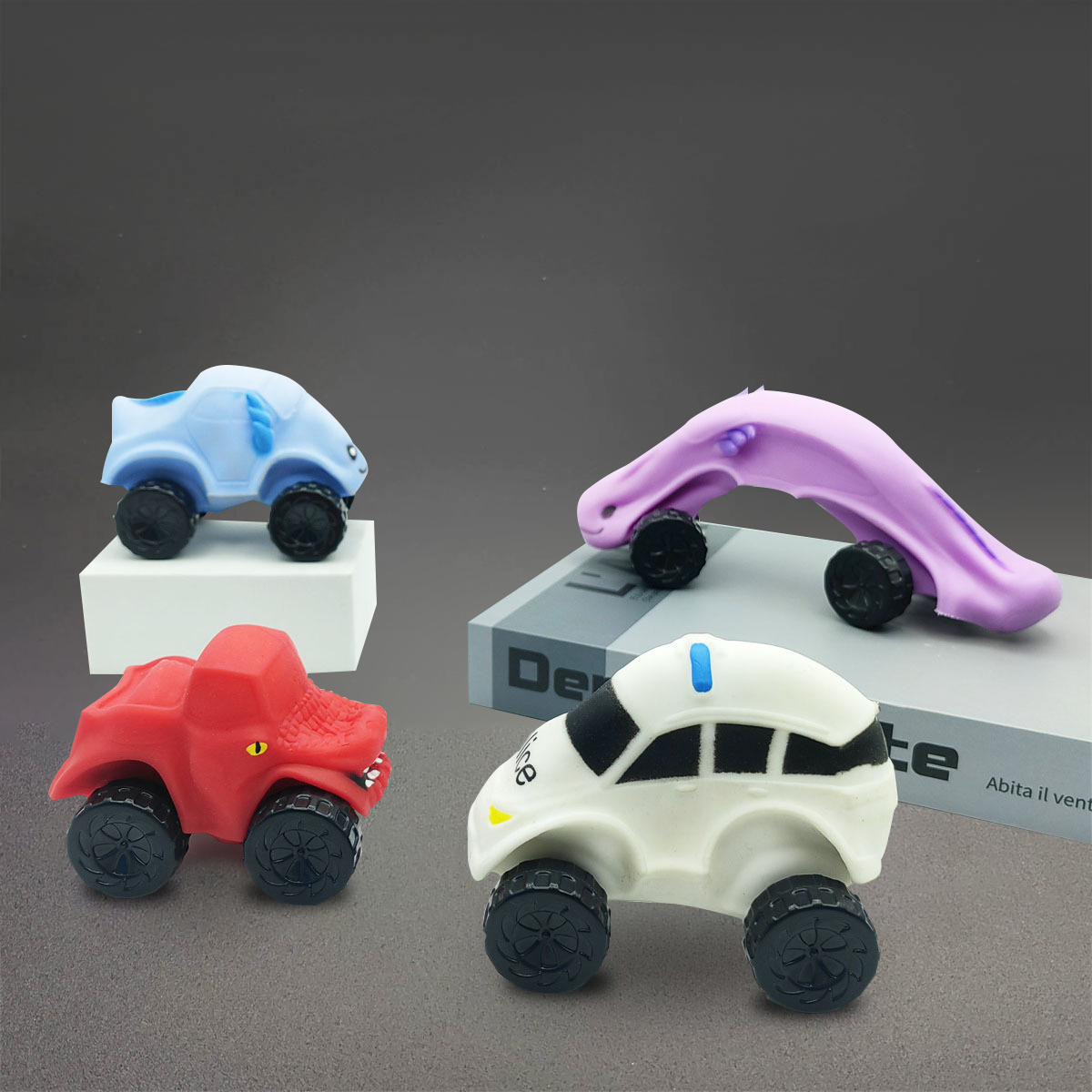 Transformable Four-Wheel Car Toy